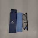 Photochromic Progressive Multifocus Reading Glasses Metal Lightweight Blue Light Blocking Glasses for Daily Wear (Black)