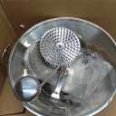 Winco Stainless Steel Food Mill with 5 Graters, 5-Quart