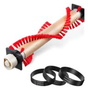 Landhoow Vacuum Brush Roller Replacement Parts with 3 Pcs Vacuum Belt Compatible with Oreck Xl, Cleaner Belt Compatible with 0300604, Upright Replacement Parts for House and Office Clean