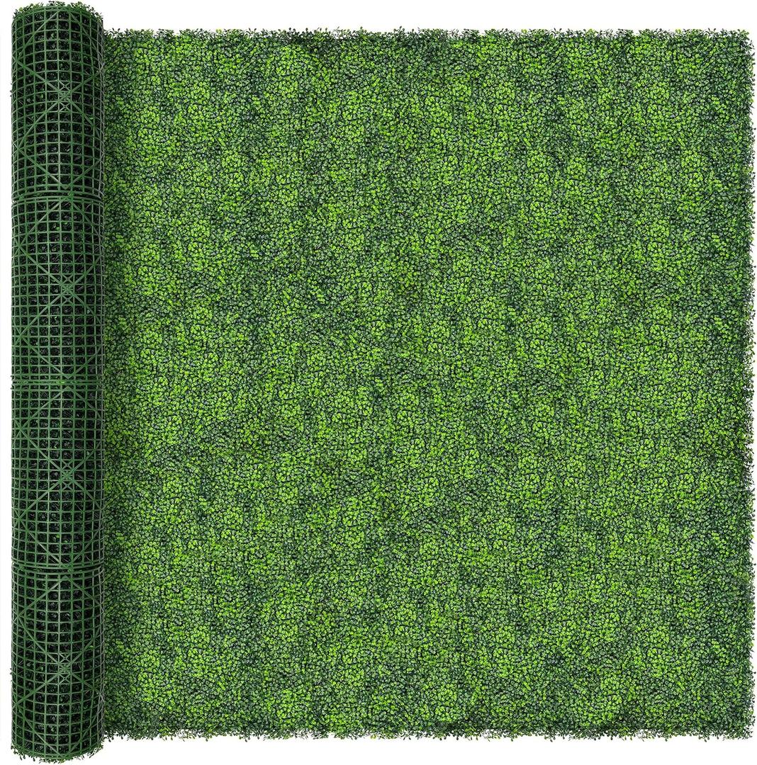 120"x 96" (80 SQFT), Artificial Green Ivy Privacy Fence Screen