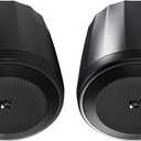JBL Professional C62P Ultra-Compact Mid-High Satellite Hanging Pendant Speaker, Black, Sold as Pair