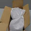 4-Pack Trailer Push Through Center Caps and Trailer Wheel Lug Sets - 3.19in Wheel Center Caps Matte Black Wheel Cover Stainless Steel Hub Cap with 24 Black Capped 1/2-20 Lug Nuts for Truck RV