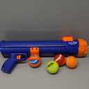 Nerf Dog Tennis Ball Blaster Dog Toy (20 Inch Large Blaster with 4 Balls)