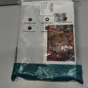 Kate 7x5ft Backyard Wooden Door Pumpkin Decor Photo Backdrops for Photography Autumn Leaves Flowers Puppet Figurine Halloween Photography Background