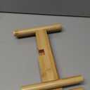 Drink Dispenser Stand Adjustable Drink Dispenser Holder Water Dispensers Stand to Fit Various Sizes of Glass and Plastic Water Dispensers - Holds 1-2 Gallons - Bamboo Wood