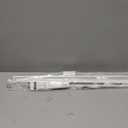 LazBlinds No Drill Cordless Aluminum Mini Blinds, 27'' W x 48'' H, White