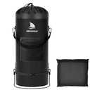 Obcursco Boat Trash Can,100% Leakproof 900D Portable Garbage Bag Pontoon Fishing Boat Accessories Marine RV or Camping 9-12 Gallon Capacity