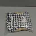 Langsprit Male Belly Bands for Dogs (Pack of 3) - High Absorbing Dog Wraps Male Washable - Reusable Male Dog Diapers (Large, Black and White)