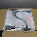 2 Pack Outdoor Barn Farmhouse Light with 14in Dome, Exterior Gooseneck Lights Fixture for House, Dark Bronze Outside Wall Mount for Porch, Patio, Entryways