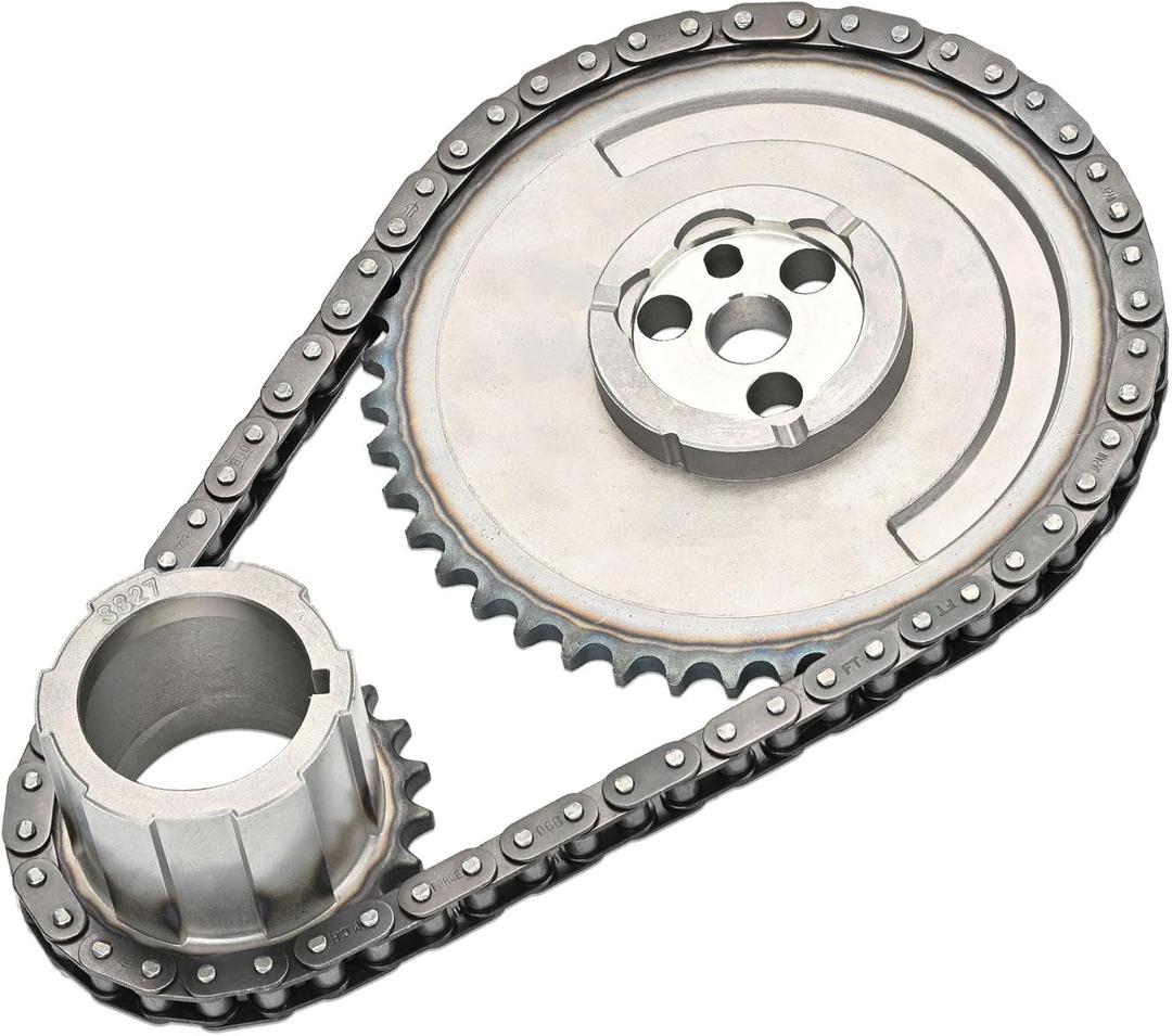 LS Timing Chain Kit Fits Gen 3  LS1 LS6 LS2 LS3 L96 LM7 LR4 LQ4 LQ9-4.8L 5.3L 6.0L V8 Engines Compatible with Chevy GMC 1997-2007 Silverado Suburban Express Impala Envoy Savana Sierra Yukon models