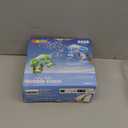 JOYIN 2 Kids Bubble Guns with 4 Bottles Solution, Automatic Bubble Machine Gun with 8 Holes for Kids, Adults, Summer Toys, Easter Basket Stuffers, Birthday Gift, Party Favors (Green, Blue)