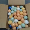 Clear Ball Pit Balls - Crush Proof Plastic Toy Balls for Boys and Girls
