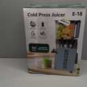 EanOruus 3-in-1 Masticating Juicer, Perfect for Juice, Nut Milk & Sorbet, Slow Cold Press with 6.5" Extra Wide Feed Chute, 100oz Large Capacity, Premium Gray