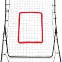 SKLZ PitchBack Baseball and Softball Pitching Net and Rebounder, Black/Red, 2' 9" x 4' 8"