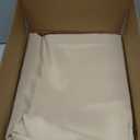 HolidayIdeas Outdoor Patio Curtains Waterproof with Rod Pocket 6 Pcs 54x84 Inch- Protect Privacy & Weatherproof Balcony Outdoor Curtains for Apartments,Porch, Pergola, Sliding Glass Door, Cream