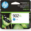 HP 902XL Cyan High-yield Ink Cartridge | Works with HP OfficeJet 6950, 6960 Series, HP OfficeJet Pro 6960, 6970 Series | Eligible for Instant Ink | T6M02AN