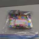 Lenwen Scratch Cards Rainbow Note Scratch Pads with 20 Bamboo Stylus for Adult Paper DIY Paper Craft Kits Birthday Party Favors Supplies(Rainbow Holographic,500)