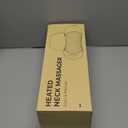 3-in-1 Neck Massager for Pain Relief Deep Tissue with Heat, Portable Memory Foam Cervical Massager Pillow with Traction for Neck Hump Comfort & Shoulder Relaxation at Home/Office/Travel (Corded)