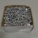 SD Connector Screws, #9 x 1-1/2" Heavy Duty Joist Hanger Screws, 1/4" Hex Head, 0.380" Dia, 10D Nail Replacement, Mechanical Galvanized, 1500-Hour Salt Spray Tested, 500 Count