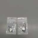 27W USB C to Lightning Adapter Fast Charging Data Sync, USB C Female to Lightning Male Adapter for iPhone/ iPad/ Airpods, 2 Pack Type-C to iPhone Cable Converter with Anti-Lost Loop, Not for Audio/OTG (Silver)