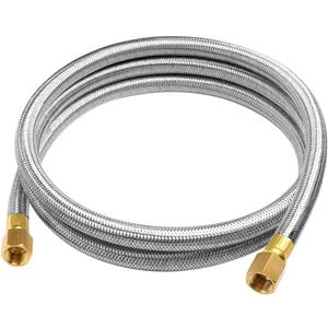 GASPRO 6-Foot Propane Hose Extension for Propane Devices with 3/8" Male Flare, for RV, Gas Grill, Heater, Burner and More, Flexible and Sturdy (6 Feet)