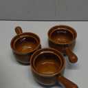 LE TAUCI French Onion Soup Bowls, 22 Ounces Ceramic Soup Bowls with Handles for Soup, Cereal, Chilli, Beef Stew, Soup Crocks Oven Safe and Stackable, Set of 4