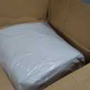 GUARD SHIELD Heavy Duty Tarp 30x30 Feet White Multi Purpose Thick Waterproof Poly Tarp Cover 10mil