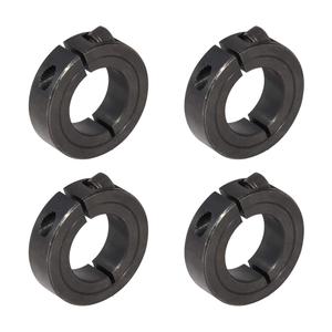 AZSSMUK Single Split Clamp-On Shaft Collars of Metal Material 3/4 inch Bore Set Screw