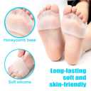 3 x 4pcs Silicone Toe Separators, Toe Spacers for Women Soft High Elasticity Toe Dividers Spreaders with Breathable Holes Foot Support Correct Comfort Corrector Tool for Overlapping Toes