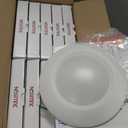 20 Packs 6 Inch 5CCT Field Selectable LED Low Profile Recessed & Surface Mount Disk Light, Round, 15W, 920 Lumens, CRI80, 27K-30K-35K-40K-50K, Driverless, Dimmable, ETL & Wet Rated, White