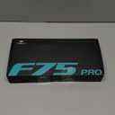 AULA F75 Pro Wireless Mechanical Keyboard,75% Hot Swappable Custom Keyboard with Knob,RGB Backlit,Pre-lubed Reaper Switches,Side Printed PBT Keycaps,2.4GHz/USB-C/BT5.0 Mechanical Gaming Keyboards