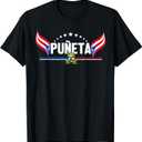 Funny Puerto Rican Boricua Hispanic Pueta Puerto Rico T-Shirt, Small 