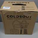 Cold Therapy Machine w/Timer, Compact and Portable Ice Machine for Knee After Surgery, Knee Replacement Recovery System, Cryotherapy Pain Relief w/Compression Pad for Shoulder, Hip and Ankle