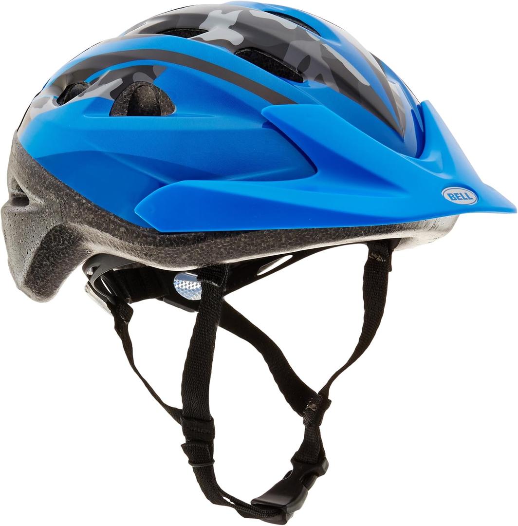 Bell Rally Child Bike Helmets (One Size, Blue Camo)