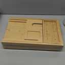 Premium Bathtub Tray Caddy, Expandable Bath Tray, Unique House Warming Gifts, New Home, Anniversary and Wedding Gifts for Couple, Bridal Shower Gift for Women (Bamboo)