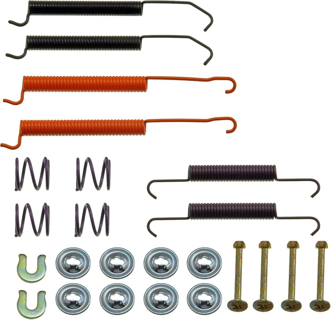 Dorman HW17373 Rear Drum Brake Hardware Kit Compatible with Select Toyota Models