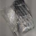 PATIKIL Empty Watercolor Palette, Metal Watercolor Tin with 26pcs Half Pans Paint Case with Lid Paint Box for Travel Gouache Oil Painting, Black