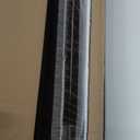 PAWLAND Wooden Freestanding Foldable Pet Gate for Dogs, 24 inch 4 Panels Step Over Fence, Dog Gate for The House, Doorway, Stairs, Extra Wide (Espresso, 24" Height-4 Panels)