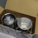 Milk Frother and Steamer, Large Capacity Detachable Electric Milk Frother, Automatic Warm and Cold Foam Maker, Hot Chocolate Maker, BPA Free