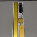 EZVALO Picture Light for Wall, 4800mAh Rechargeable Wireless Remote Lights, 16'' Dimmable Magnetic LED Art Painting Light with 3 Color Temps, Display for Gallery, Living Room, Bedroom, Hallway (Gold)