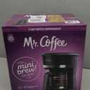 Mr. Coffee® 5-Cup Mini Brew Switch Coffee Maker, Black