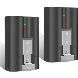 2 Packs V4 6040mAh Rechargeable Battery for Video Doorbell 2/3/4, Video Doorbell 3 Plus,Stick Up Cam Battery (2nd & 3rd Gen) and Spotlight Cam Battery Lithium-Ion
