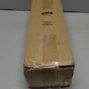 Gold Double Curtain Rods for Windows 72 to 144 Inch, 1 Inch Adjustable Decorative Crystal Long Dual Curtain Rod, Heavy Duty Vintage Double Drapery Pole with Gold Foil Finials for Living Room