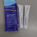 Differin Acne Treatment Gel, 180 Day Supply, Retinoid Treatment for Face with 0.1% Adapalene, Gentle Skin Care for Acne Prone Sensitive Skin, 45g Tube, Pack of 2 