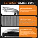 Autoexact Heater Core for 2010-2014 Volkswagen Golf, for 2012-2019 Volkswagen Beetle, for 2006-2021 Volkswagen Passat, for 2009-2019 Volkswagen Tiguan, Heater Core for Volkswagen CC Eos GTI R32