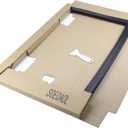 Upgraded 241872509 Freezer Door Gasket, Refrigerator Door Gasket 1379485 240542109 240542121 AP4315906 for compatible with Electrolux, Frigidaire,【Black】