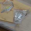 Solid Wood Floating Shelves for Wall, 17Inch Floating Shelves Set of 2, Hanging Shelf with Invisible Brackets, Wood Shelves for Living Room, Bedroom, Kitchen, Nature