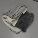 FuWeave 3 Pcs Farmhouse Decorative Hand Towels for Bathroom and Kitchen Rustic Embroidered Cotton Hand Towels Decorative Set for Boho Bathroom Decor(Gray,Faith Hope Love)