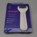 Amop Pedi Perfect Electric Callus Remover Foot File w/ Diamond Crystals, Pedicure Tool for Feet, Removes Hard & Dead Skin, Feet Scrubber & Buffer, Splashproof, w/ Extra Coarse Roller Head, 1 Count