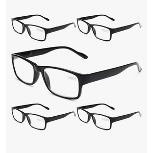 Gaoye Professional Reading Glasses for All Day - Computer Readers with Blue Light Protection - Value Pack